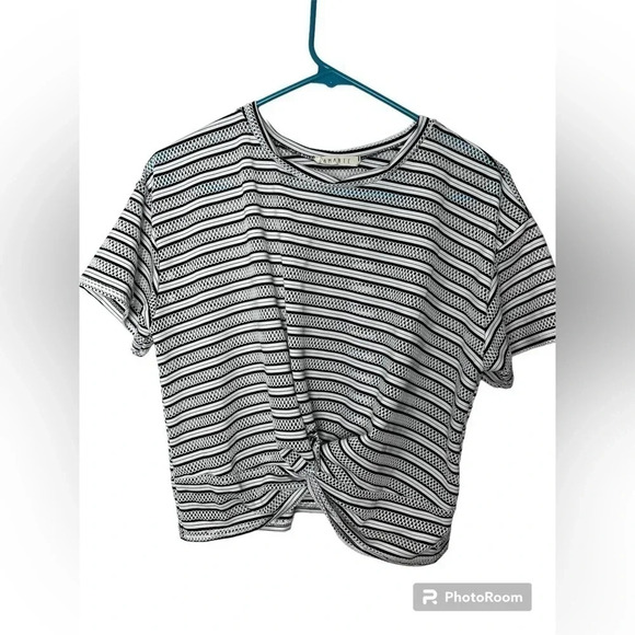 Amante Stripped Black and White stripped top size medium - Picture 1 of 4